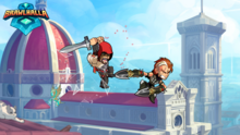 育碧的格斗游戏《Brawlhalla》添加了刺客信条英雄 Ezio 和 Eivor